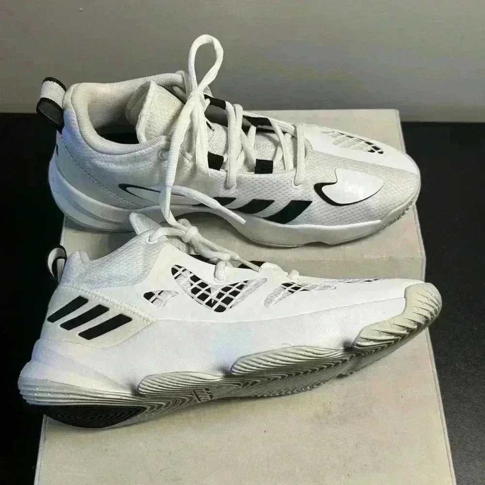 Adidas Unisex Pro N3XT 2021
Basketball Shoe, White, Size 7 US , Men’s - Picture 4 of 11